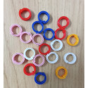 Označovacie plastové krúžky,podkladky