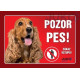 cedulka Kokršpaniel zlatý