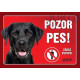 cedulka Labrador černý